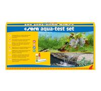 sera aqua test set | set de tests pour aquariums | ph, dureté carbonatée, dureté totale, nitrites | contrôle facile des paramètres