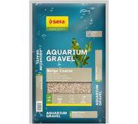 SERA Aquarium Gravel Beige Coarse 3 L | Sustrat pour Aquariums d’Eau Douce| pour Poissons, Silures et Crevettes | Aspect Naturel
