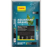 SERA Aquarium Gravel Black Coarse 3 L | Sustrat pour Aquariums d’Eau Douce| pour Poissons, Silures et Crevettes | Aspect Naturel