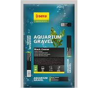 SERA Aquarium Gravel Black Coarse 6 L | Sustrat pour Aquariums d’Eau Douce| pour Poissons, Silures et Crevettes | Aspect Naturel