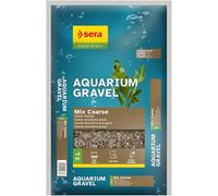 SERA Aquarium Gravel Mix Coarse 3 L | Sustrat pour Aquariums d’Eau Douce| pour Poissons, Silures et Crevettes | Aspect Naturel