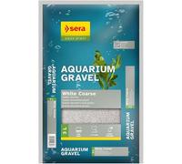 SERA Aquarium Gravel White Coarse 3 L | Sustrat pour Aquariums d’Eau Douce| pour Poissons, Silures et Crevettes | Aspect Naturel