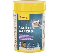 sera Axolotl Wafers 100 ML (40 g)| Nourriture pour Axolotls à partir de 12 cm | Chips Molles avec prébiotiques et teneur élevée en protéines | Acides Gras oméga et vitamines pour Une Croissance Saine