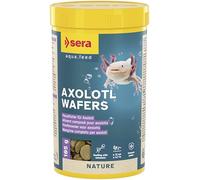 sera Axolotl Wafers 250 ml (105 g)| Nourriture pour axolotls à partir de 12 cm | Chips molles avec prébiotiques et teneur élevée en protéines | Acides gras oméga et vitamines pour une croissance saine