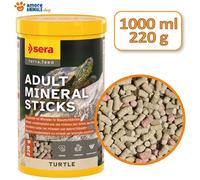 Sera Bâtonnets Minéraux Pour Tortue Adulte - 250 ml Et 1000 ml