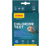 sera Chlorine Test 15ml | Détection Rapide du Chlore pour Protéger Poissons et Bactéries Filtrantes | Kit avec Éprouvette, Seringue et Fiche d’Évaluation | Environ 45 Mesures