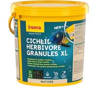 sera 00217 Cichlid Green XL 3800 ml - das Grünfutter mit 10% Spirulina für größere herbivore Cichliden z.B. Malawi oder Moori
