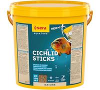 sera Cichlids Sticks 10 L 2,2 KG | Aliment composé pour cichlidés | Sticks flottants | Formule équilibrée avec des ingrédients d’Origine Animale et végétale