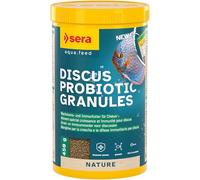 sera Discus Probiotic Granules 1.000 ML (440 g) | Aliment de Croissance sans Colorants ni Conservateurs pour Discus | Granulés Moelleux avec Probiotiques et Astaxanthine