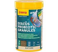 Sera Discus Probiotic Granules 250 ML (112 g) | Aliment de Croissance sans Colorants ni Conservateurs pour Discus | Granulés Moelleux avec Probiotiques et Astaxanthine