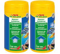SERA Durcisseur de l'eau GH/KH-Plus pour Aquarium 250ml, (Lot de 2)