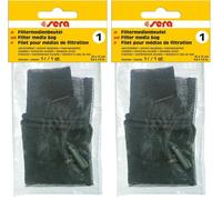 SERA Filet pour Média de Filtration pour Aquariophilie 1 L (Lot de 2)