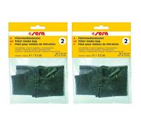 SERA Filet pour Média de Filtration pour Aquariophilie 3 L (Lot de 2)