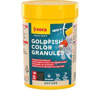 Sera Goldfish Color Granules 100 ML (33 g) | Granulés Spécial Couleurs pour Grands Poissons Rouges et Variétés Exigeantes | sans Colorants ni Conservateurs, Spiruline 10 %, Santé et Vitalité