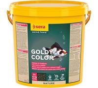 sera Goldy Color 10 L | Aliment pour Poissons Rouges 10.000 ML | granulés flottants avec 10% de spiruline | favorise l’éclat des Couleurs