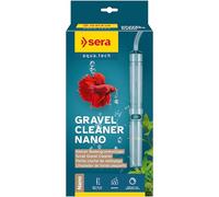 sera Gravel Cleaner Nano Nettoyeur de Sol d'aquarium Rond | Aspirateur à mulm pour Nano Aquariums | Nettoyeur pour Gravier d'aquarium | Nettoyeur de Sol avec Ouverture de dérivation | Aspirateur pour