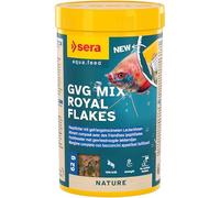 Sera GVG Mix Royal Flakes 250 ML (62 g) | Aliment Composé avec Friandises Naturelles | Mélange de Flocons, Krill, Larves de Moustiques et Daphnies | sans Colorants ni Conservateurs