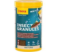 Sera Insect Granules 1.000 ML (410 g) | Aliment Composé sans Colorants ni Conservateurs pour Poissons d’Ornement | Granulés Moelleux à Base de Farine d’Insectes
