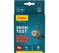 sera Iron Test 15ml |Mesure Précise du Fer pour Plantes Aquatiques | Détection du Fer Chélaté | Kit avec Éprouvette, Seringue et Cuillère Doseuse | Environ 75 Mesures
