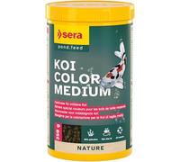 sera Koi Color Medium 1 L | Aliment spécial Couleurs Naturel, pour des koïs de 12 à 25 cm aux Couleurs éclatantes | granulés flottants 1.000 ML