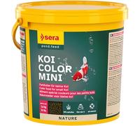 sera Koi Color Mini 3,8 L 1,4 KG | Aliment pour Les Jeunes koïs Jusqu’à 12 cm | granulés flottants 3.800 ML 1.400 g