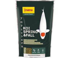 sera Koi Professional Spring & Fall 1 KG | Aliment pour Les koïs, Lorsque Les températures sont inférieures à 17°c | pellets flottants 1.000 g