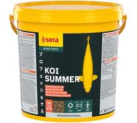 sera Koi Professional Summer 21 L (7 kg) | Aliment énergétique pour Les koïs Lorsque Les températures dépassent 17°c | pellets flottants 21.000 ML 7.000 g