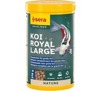 sera Koi Royal Large 1 L | Aliment composé pour Une Vie Longue et Saine des koïs à partir de 25 cm | granulés flottants 1.000 ML |