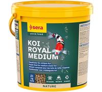 sera koi royal medium 3,8 L (1 kg) | aliment composé pour une croissance équilibrée des koïs de 12 à 25 cm | granulés flottants 3.800 ml 1.000 g | approprié pour l’alimentation tout au long de l’année