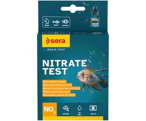 sera Nitrate Test 15ml | Mesure des Nitrates pour Prévenir Les Algues et Favoriser la Croissance des Plantes | Kit d’Analyse avec Éprouvette, Seringue, Cuillère Doseuse et Fiche d’Évaluation