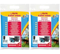 SERA Ouate de Filtration Accessoire pour Filtre 100 Unités (Lot de 2)