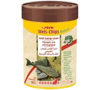Sera Pleco Chips 100 ML (36 g) Aliment Naturel pour Poissons de Fond | Ancistrus & Loricariidés | Spiruline & Fibres Alimentaires | sans Colorants Ni Conservateurs