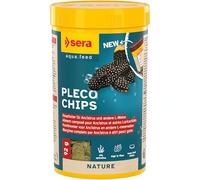 sera pleco Chips 250 ML | Aliment composé pour ancistrus et loricariidés | pour Les silures Qui raclent ou sucent Leur Nourriture