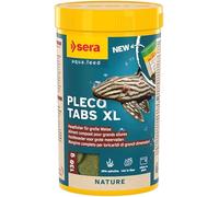 sera pleco Tabs XL 250 ML | Aliment composé pour Grands silures | pastilles conservant Leur Forme, d’Environ 3 cm, à Haute teneur en spiruline (20%) | favorisent Une Digestion Saine