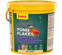 Sera Pond Flakes Naturel 3800ml Nourriture de Flocon pour Étang Poissons Rouge