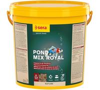 sera Pond Mix Royal 21 L (3,5 kg) | mélange varié pour Les bassins à Population Mixte 21.000 ML 3.500 g | mélange nutritif à Base de Flocons, de Trois Types de granulés et de gammares Entiers