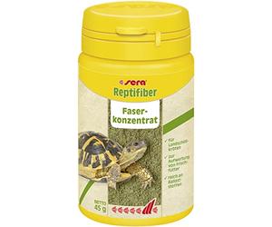 sera Reptifiber - 100 ml - Complément alimentaire à base d'un concentré de fibres végétales naturelles pour tortues terrestres et tous les reptiles mangeurs de plantes - Pour l'alimentation : automne, hiver et printemps