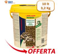 Sera Reptil Herbivor Nature 10 L (3,2 KG) - Aliments pour Animaux