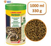 Sera Reptil Herbivor Nature 1000 ML (330 G) - Aliments pour Animaux
