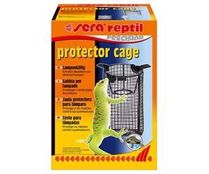 Sera reptil Protector Cage | Sécurisée avec Bague de Blocage | Accès Facile aux Lampes | Montage au Plafond Ø 12 cm Hauteur 22 cm