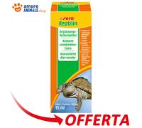 Sera Reptilin 15 Ml - Alimentation Multivitaminée Pour Reptiles