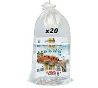 SERA Sac de Transport pour Koï 90x45cm - Lot de 20