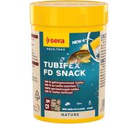 Sera Tubifex FD Snack 100 ML (12 g) | Friandise Naturelle pour Poissons Carnivores | 100% Tubifex Lyophilisé | Riche en Protéines pour Croissance et Vitalité