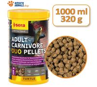 Sera Turtle Adulte Carnivore Duo Granulés 1000 ml (320 g)