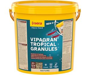 sera vipagran granules 10 L | Aliment composé pour Poissons d’Ornement se nourrissant dans Les Couches Moyennes de l’Eau