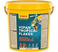 sera vipan Flakes 10 L 2.000 g | Aliment composé pour Tous Les Poissons d'ornement | avec 4% de Farine d'insectes