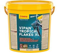 sera vipan Flakes XL 10 L 2.000 g | Aliment composé pour Les Grands Poissons d’Ornement se nourrissant à la Surface | favorise Une Croissance Saine et Le développement