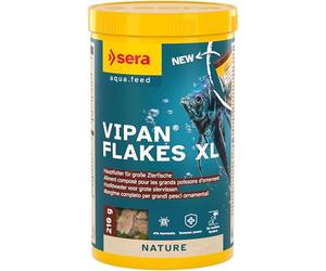 Sera Vipan Nature Gros Flocon Nourriture pour Aquariophilie 1000 ML