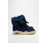 serafini chaussures femme de couleur bleu