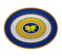 SERAFINO ZANI Amalfi Plateau ovale Grand 43 cm Touch-Mel